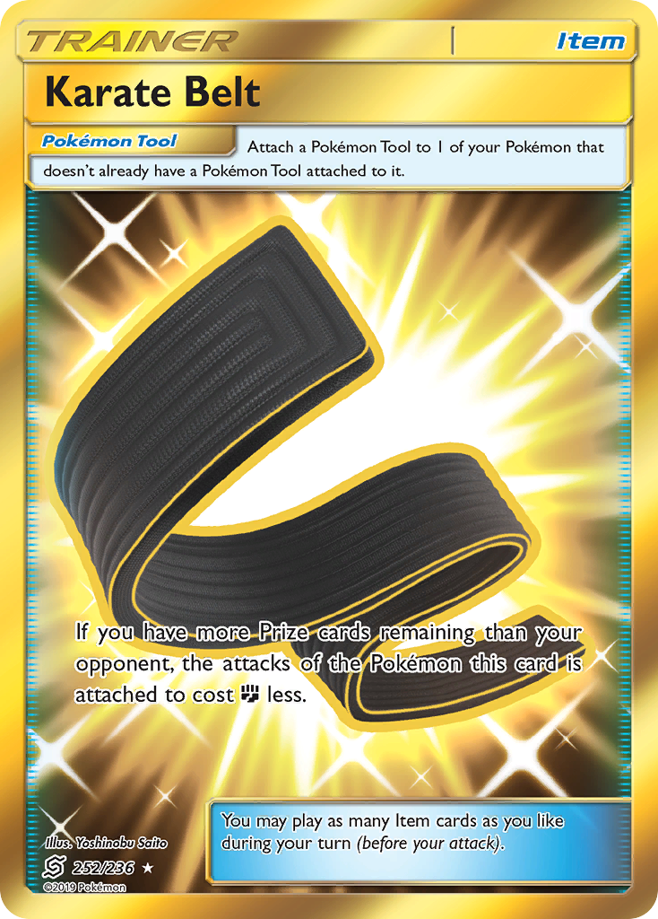 Karate Belt (252/236) [Sun & Moon: Unified Minds] | I Want That Stuff Brandon