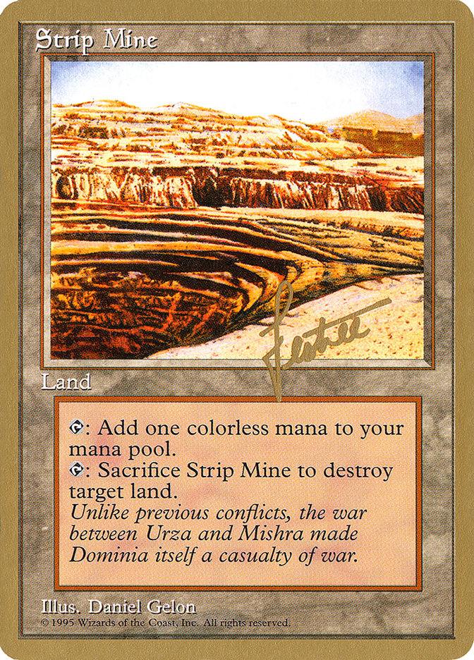 Strip Mine (Bertrand Lestree) [Pro Tour Collector Set] | I Want That Stuff Brandon