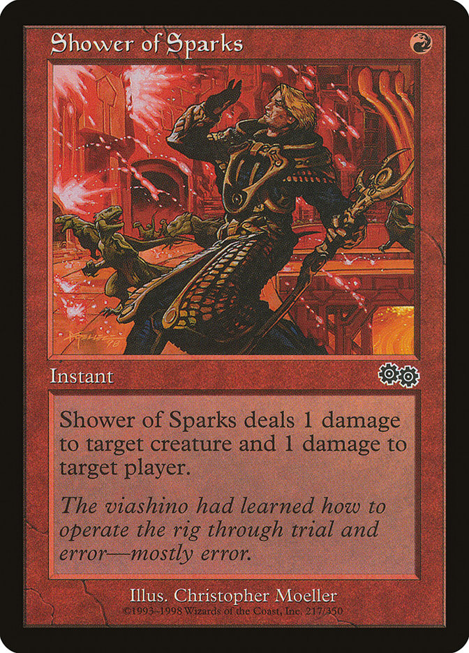 Shower of Sparks [Urza's Saga] | I Want That Stuff Brandon