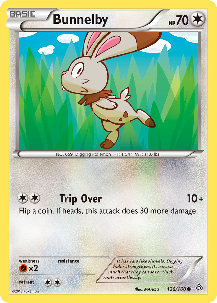 Bunnelby (120/160) [XY: Primal Clash] | I Want That Stuff Brandon