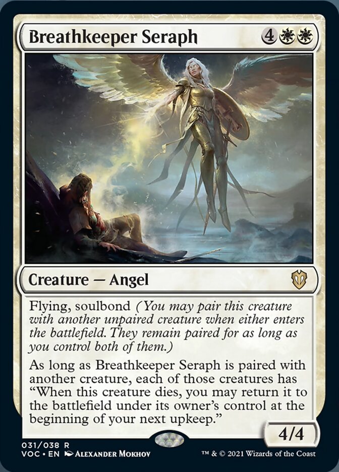 Breathkeeper Seraph [Innistrad: Crimson Vow Commander] | I Want That Stuff Brandon