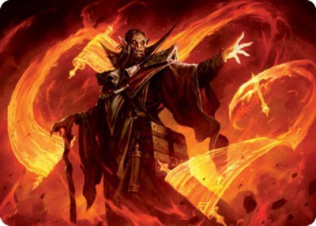 Plargg, Dean of Chaos Art Card [Strixhaven: School of Mages Art Series] | I Want That Stuff Brandon