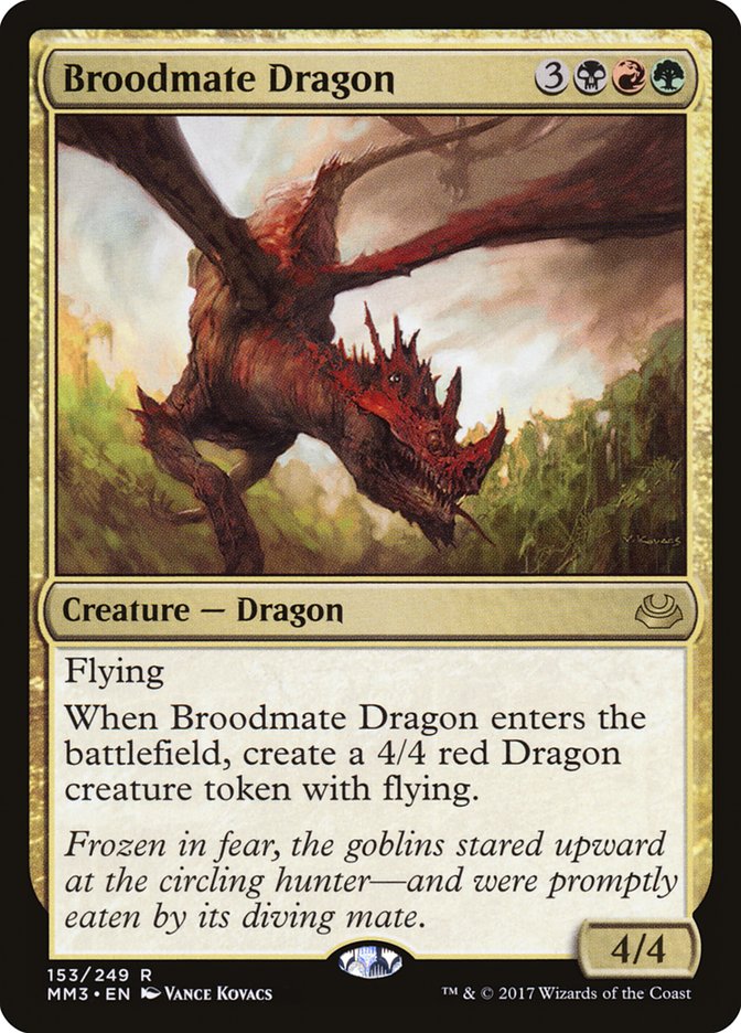 Broodmate Dragon [Modern Masters 2017] | I Want That Stuff Brandon