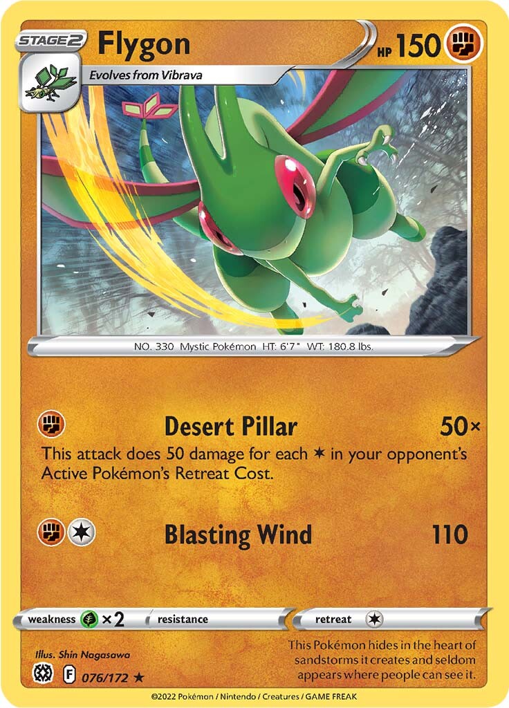 Flygon (076/172) [Sword & Shield: Brilliant Stars] | I Want That Stuff Brandon