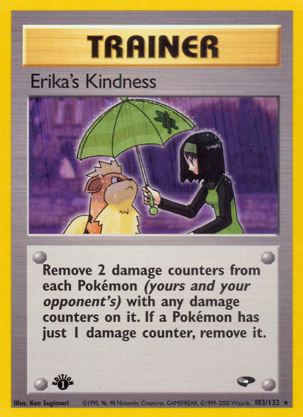 Erika's Kindness (103/132) [Gym Challenge 1st Edition] | I Want That Stuff Brandon
