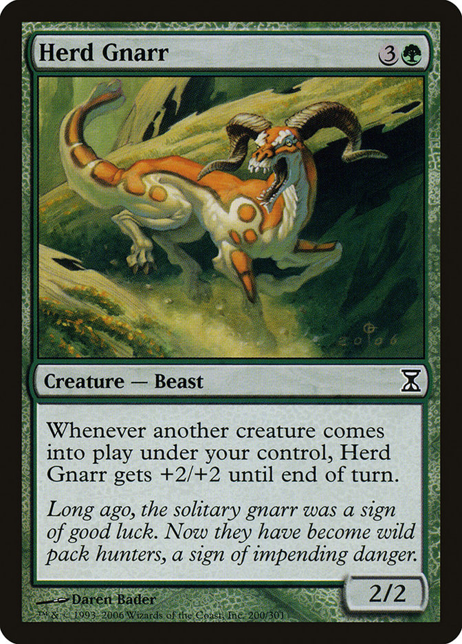 Herd Gnarr [Time Spiral] | I Want That Stuff Brandon