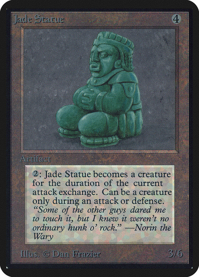 Jade Statue [Alpha Edition] | I Want That Stuff Brandon