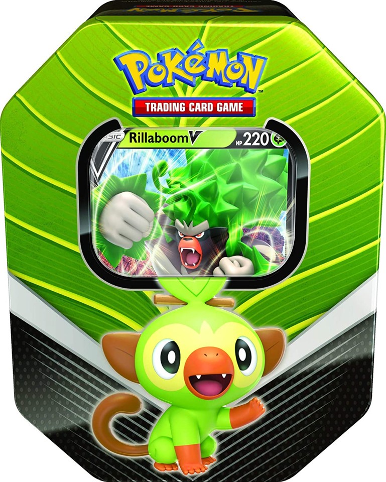 Sword & Shield - Galar Partners Collector's Tin (Rillaboom V) (International Version) | I Want That Stuff Brandon