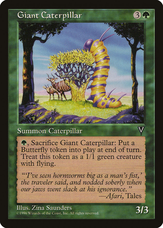 Giant Caterpillar [Visions] | I Want That Stuff Brandon