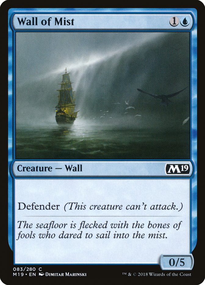 Wall of Mist [Core Set 2019] | I Want That Stuff Brandon