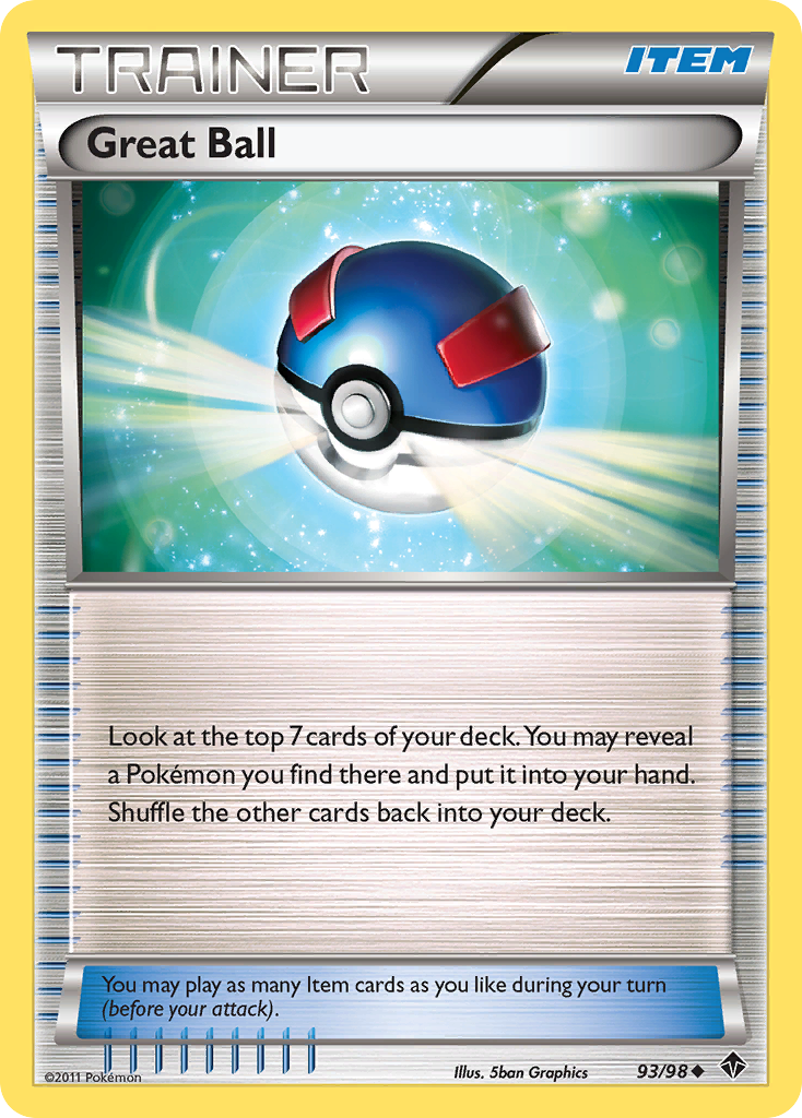 Great Ball (93/98) [Black & White: Emerging Powers] | I Want That Stuff Brandon