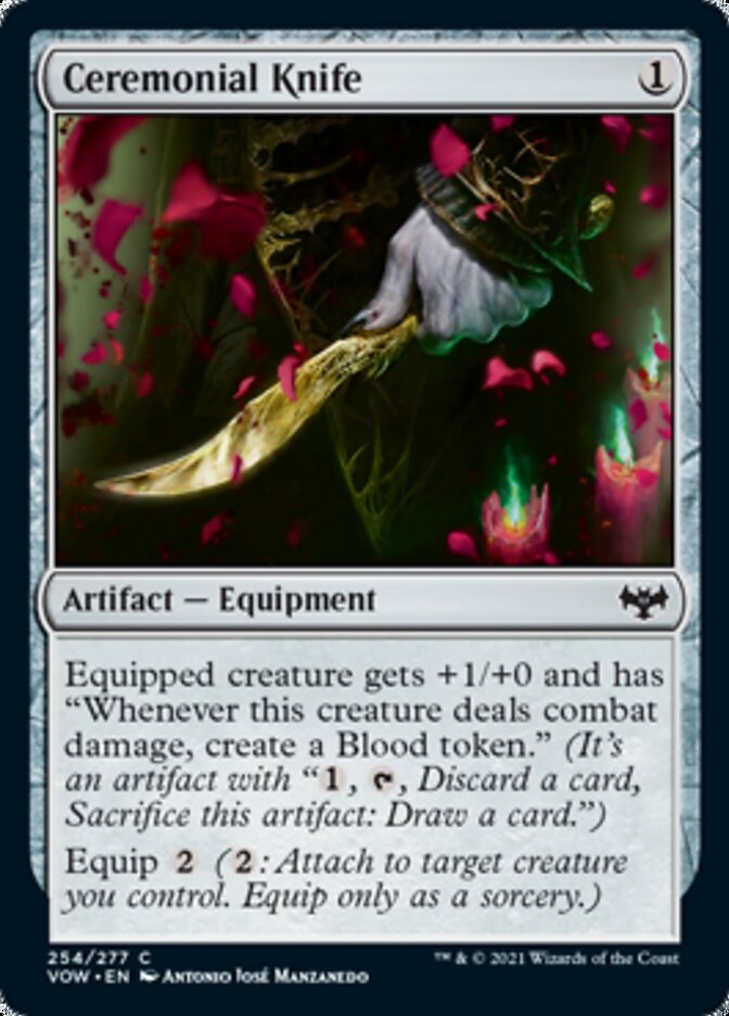 Ceremonial Knife [Innistrad: Crimson Vow] | I Want That Stuff Brandon