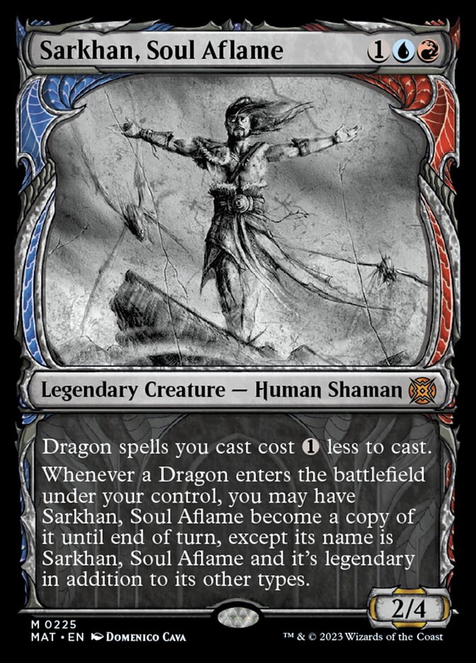 Sarkhan, Soul Aflame (Showcase Halo Foil) [March of the Machine: The Aftermath] | I Want That Stuff Brandon