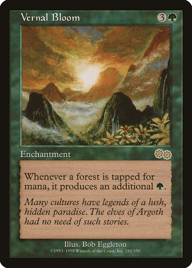 Vernal Bloom [Urza's Saga] | I Want That Stuff Brandon