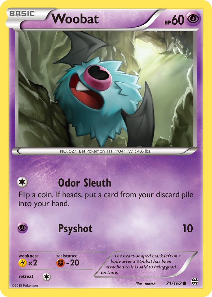 Woobat (71/162) [XY: BREAKthrough] | I Want That Stuff Brandon