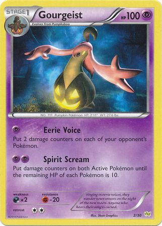 Gourgeist (2/30) [XY: Trainer Kit - Noivern] | I Want That Stuff Brandon