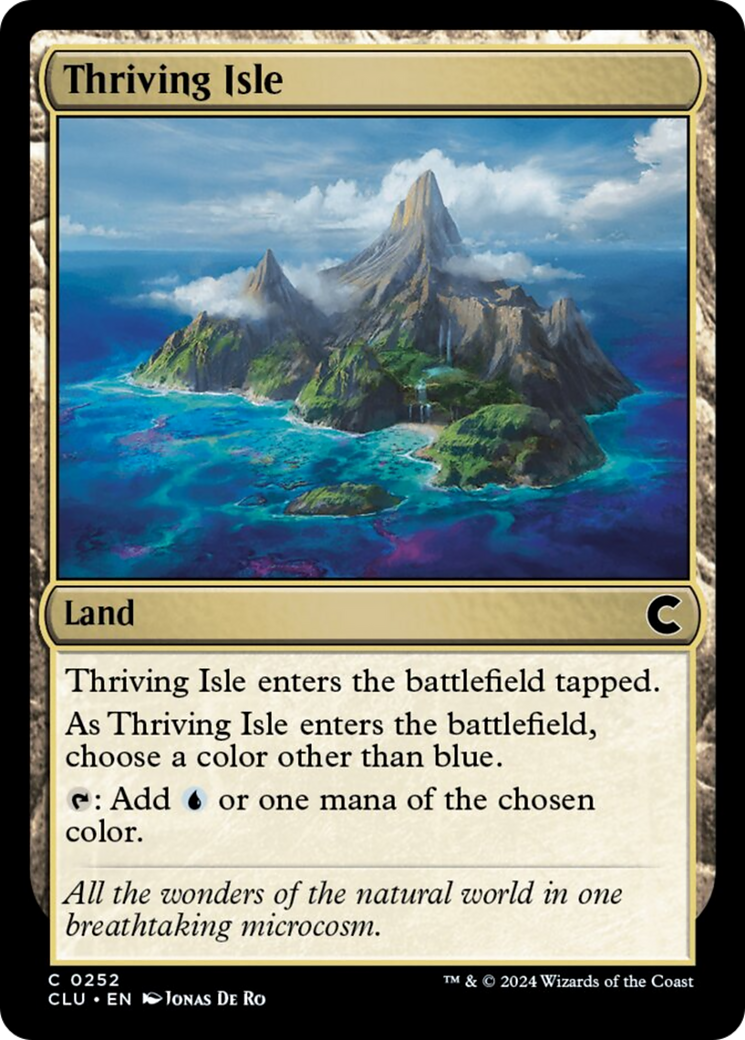 Thriving Isle [Ravnica: Clue Edition] | I Want That Stuff Brandon