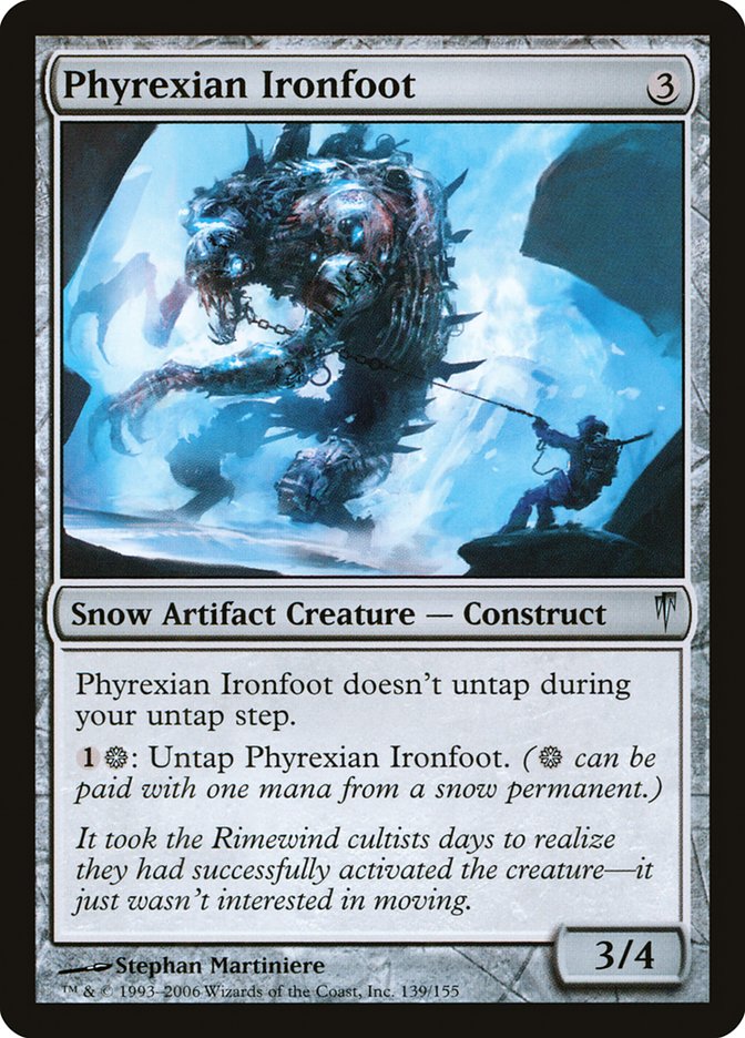 Phyrexian Ironfoot [Coldsnap] | I Want That Stuff Brandon