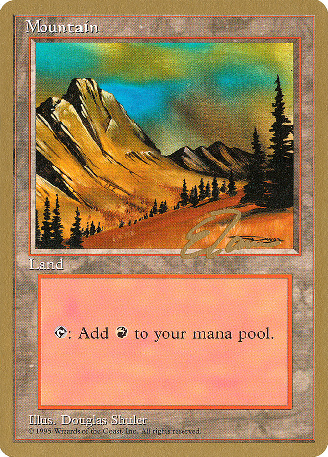 Mountain (et375) (Eric Tam) [Pro Tour Collector Set] | I Want That Stuff Brandon