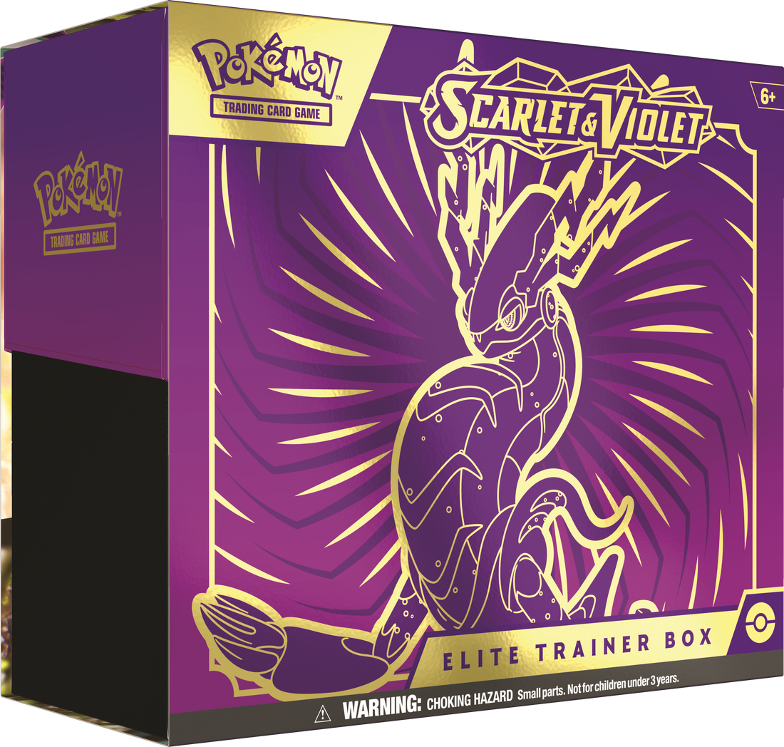 Scarlet & Violet - Elite Trainer Box (Miraidon) | I Want That Stuff Brandon