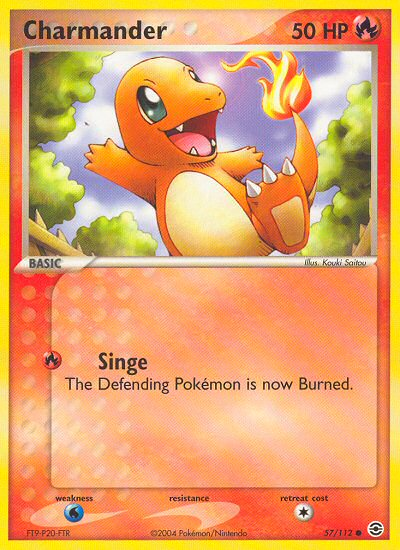 Charmander (57/112) [EX: FireRed & LeafGreen] | I Want That Stuff Brandon