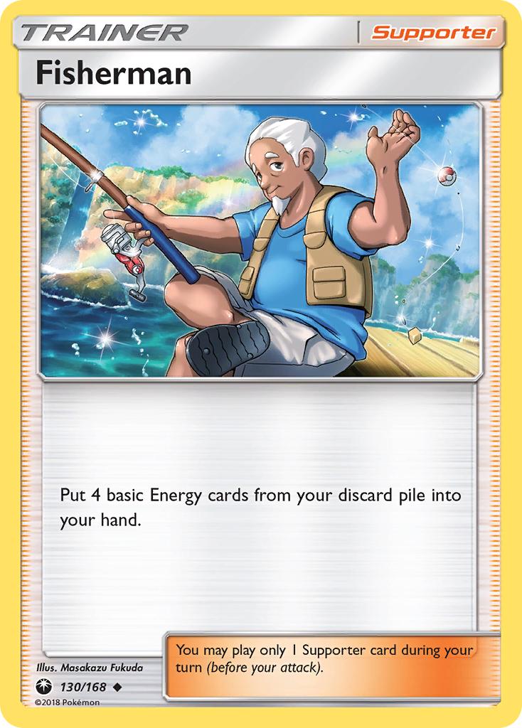 Fisherman (130/168) [Sun & Moon: Celestial Storm] | I Want That Stuff Brandon