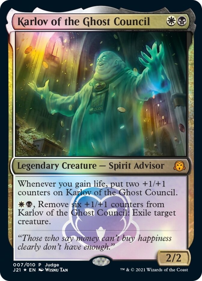 Karlov of the Ghost Council [Judge Gift Cards 2021] | I Want That Stuff Brandon