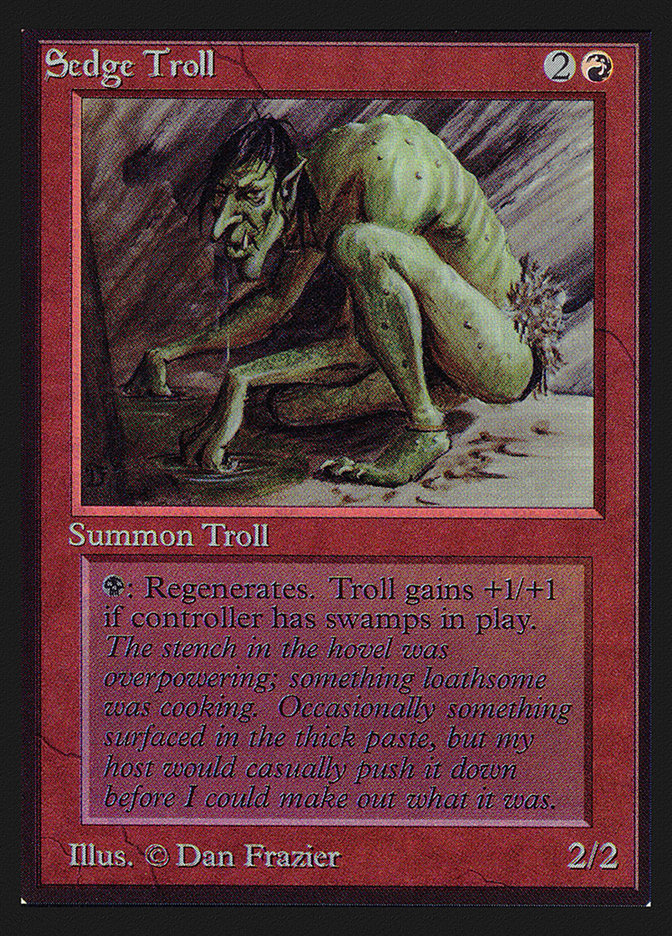 Sedge Troll [Collectors' Edition] | I Want That Stuff Brandon