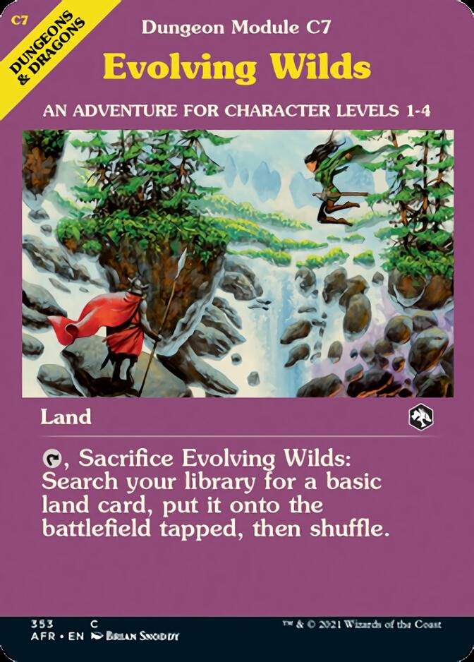 Evolving Wilds (Dungeon Module) [Dungeons & Dragons: Adventures in the Forgotten Realms] | I Want That Stuff Brandon