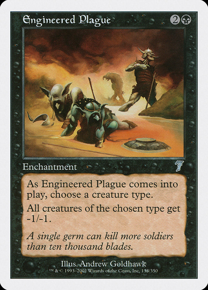 Engineered Plague [Seventh Edition] | I Want That Stuff Brandon