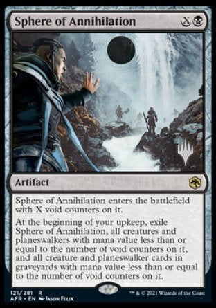 Sphere of Annihilation (Promo Pack) [Dungeons & Dragons: Adventures in the Forgotten Realms Promos] | I Want That Stuff Brandon