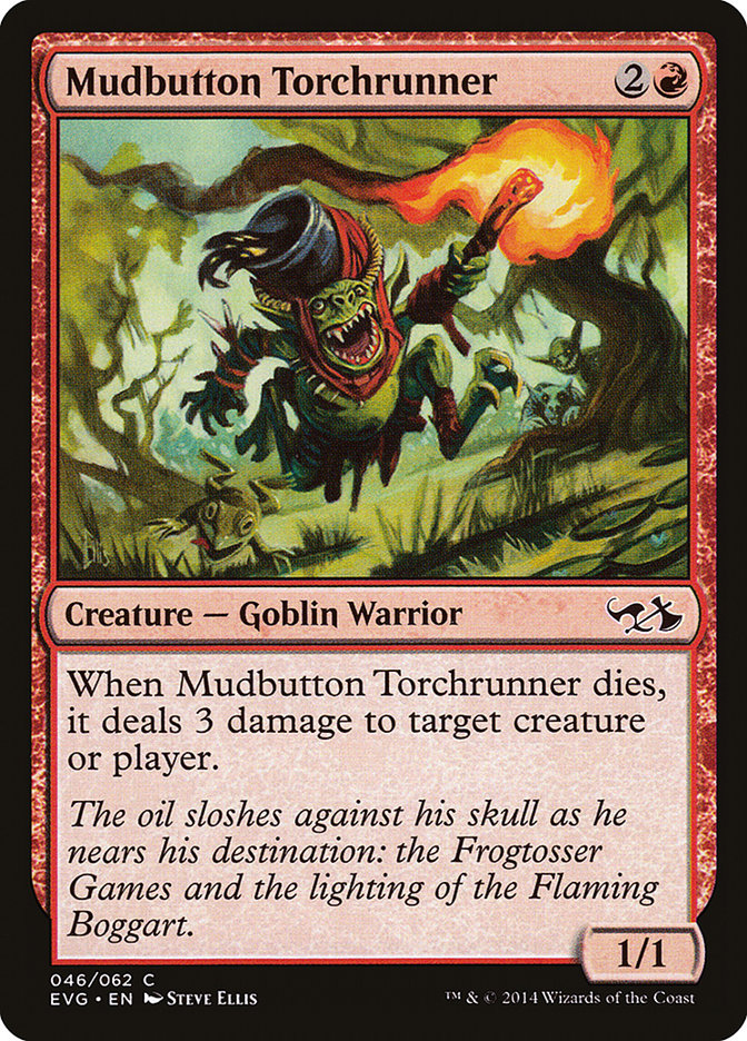 Mudbutton Torchrunner (Elves vs. Goblins) [Duel Decks Anthology] | I Want That Stuff Brandon