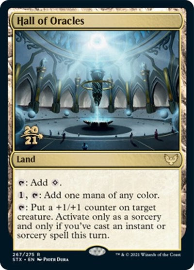 Hall of Oracles [Strixhaven: School of Mages Prerelease Promos] | I Want That Stuff Brandon
