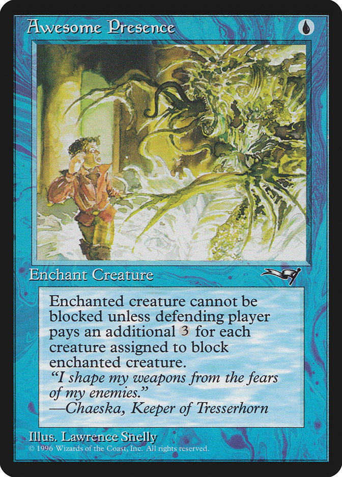 Awesome Presence (Creature Side) [Alliances] | I Want That Stuff Brandon