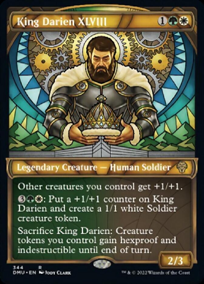 King Darien XLVIII (Showcase Textured) [Dominaria United] | I Want That Stuff Brandon