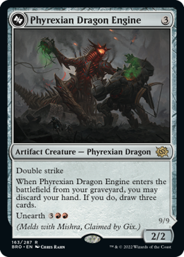 Phyrexian Dragon Engine [The Brothers' War] | I Want That Stuff Brandon