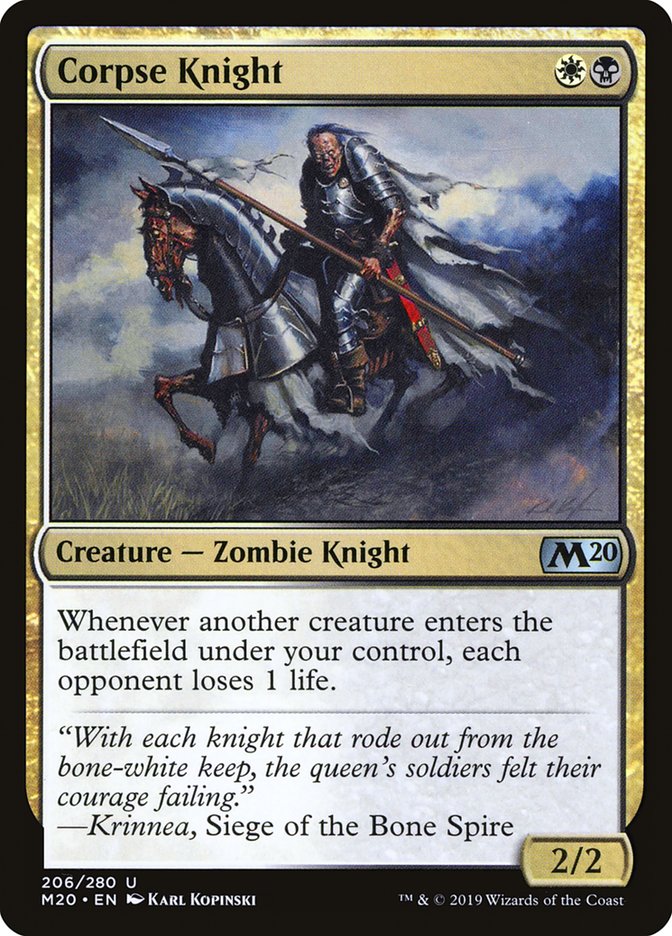 Corpse Knight [Core Set 2020] | I Want That Stuff Brandon