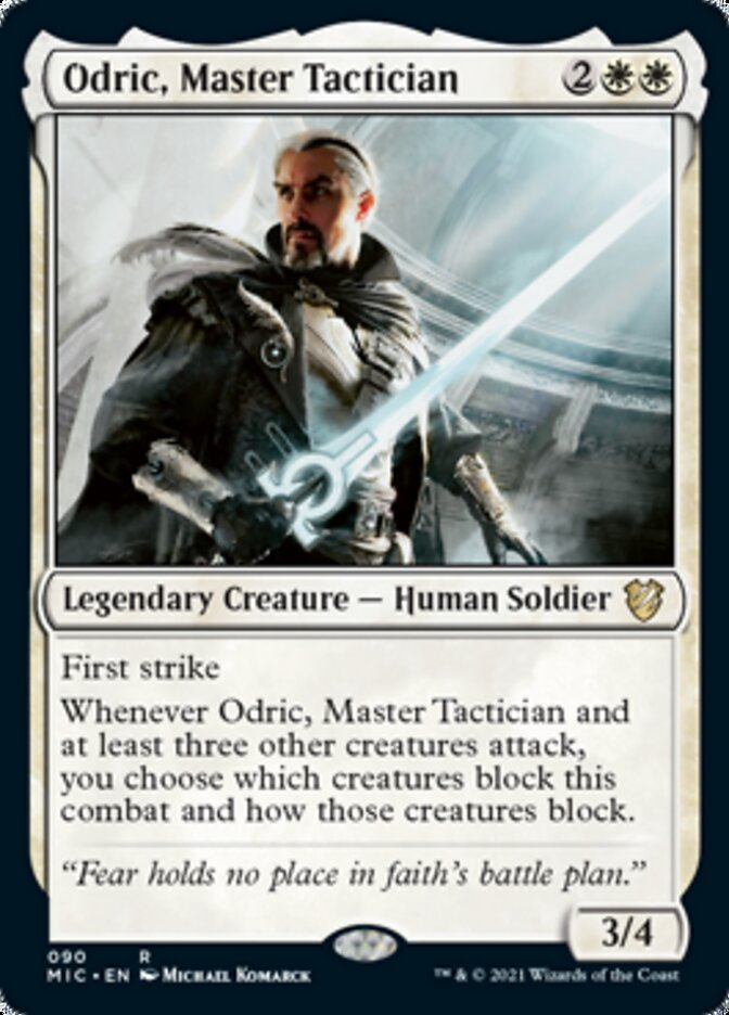 Odric, Master Tactician [Innistrad: Midnight Hunt Commander] | I Want That Stuff Brandon