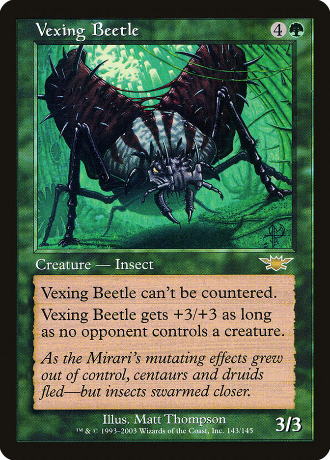 Vexing Beetle [Legions] | I Want That Stuff Brandon