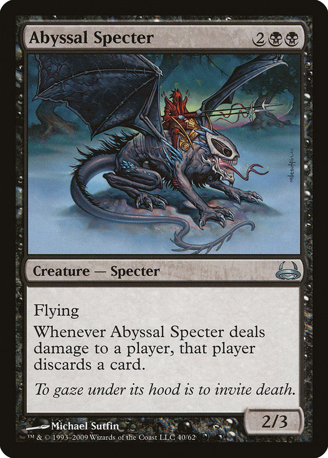 Abyssal Specter [Duel Decks: Divine vs. Demonic] | I Want That Stuff Brandon