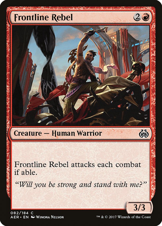 Frontline Rebel [Aether Revolt] | I Want That Stuff Brandon