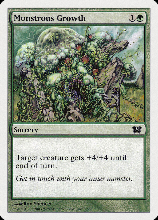 Monstrous Growth [Eighth Edition] | I Want That Stuff Brandon