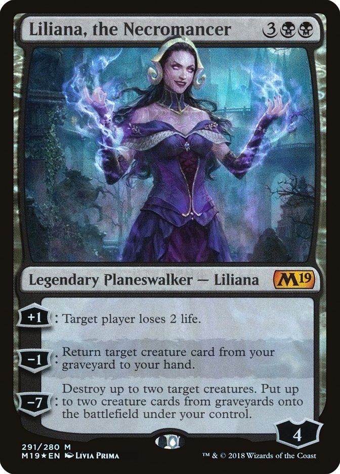 Liliana, the Necromancer [Core Set 2019] | I Want That Stuff Brandon