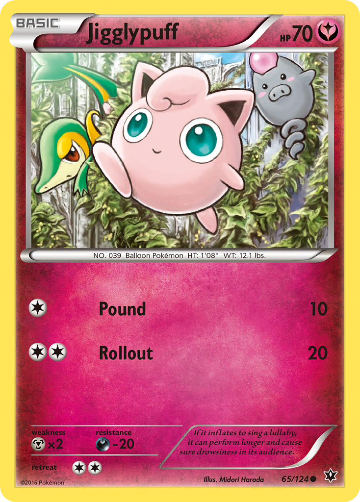 Jigglypuff (65/124) [XY: Fates Collide] | I Want That Stuff Brandon