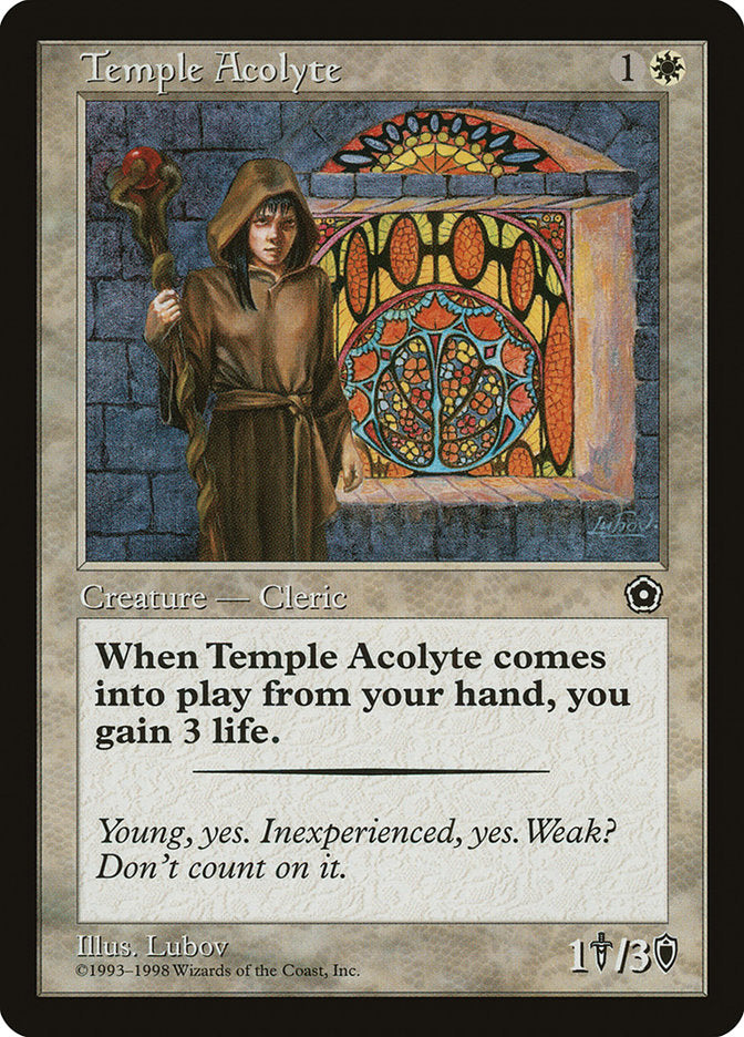 Temple Acolyte [Portal Second Age] | I Want That Stuff Brandon