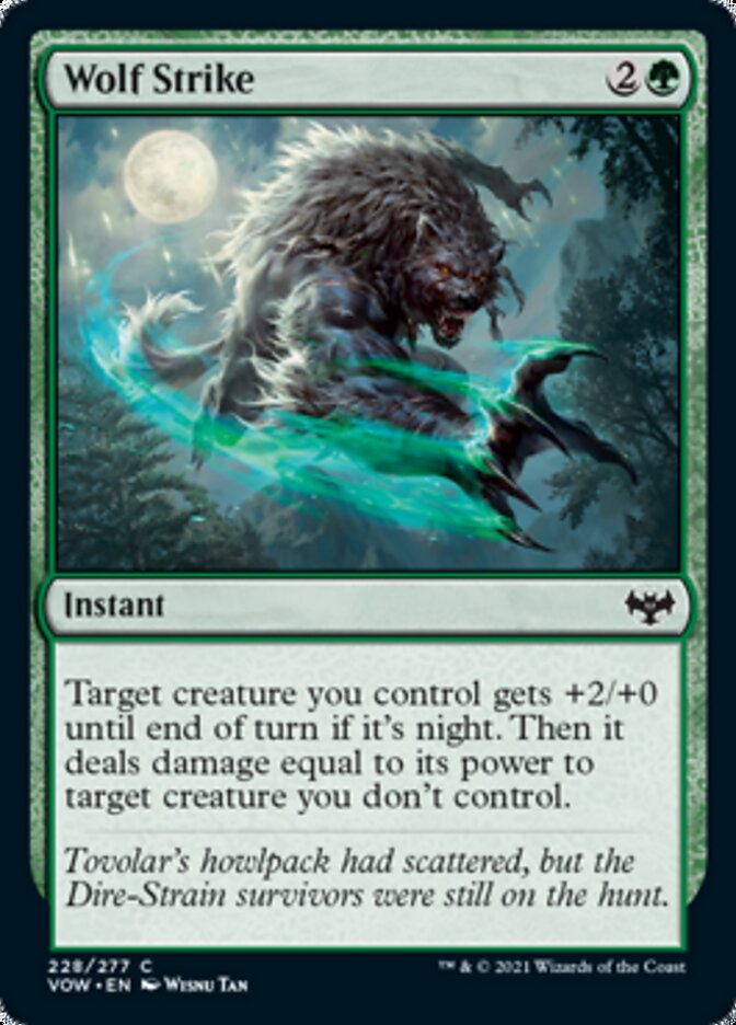 Wolf Strike [Innistrad: Crimson Vow] | I Want That Stuff Brandon