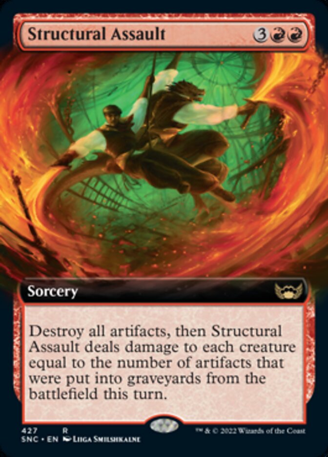 Structural Assault (Extended Art) [Streets of New Capenna] | I Want That Stuff Brandon