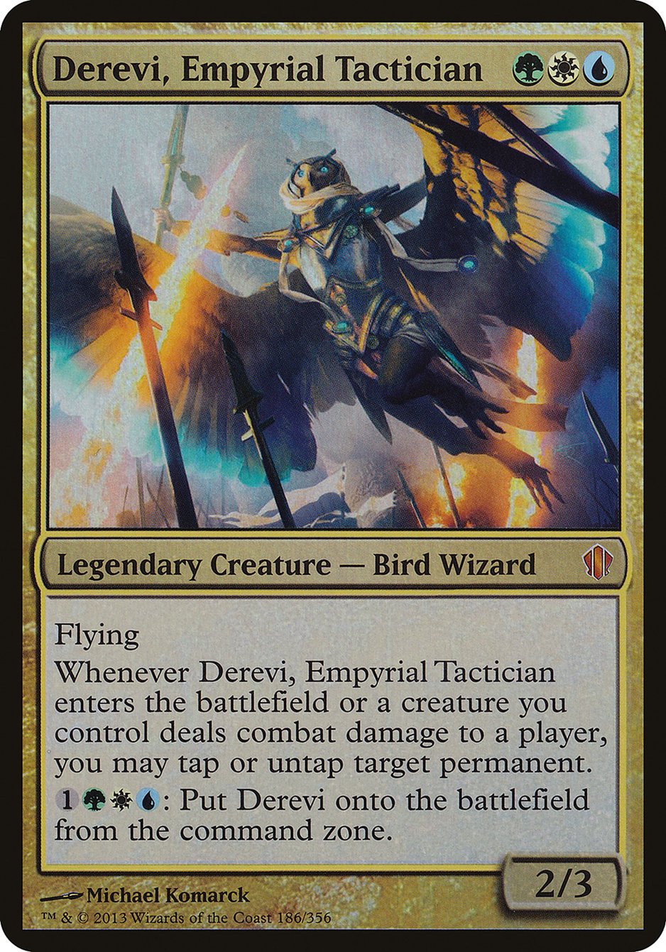 Derevi, Empyrial Tactician (Oversized) [Commander 2013 Oversized] | I Want That Stuff Brandon