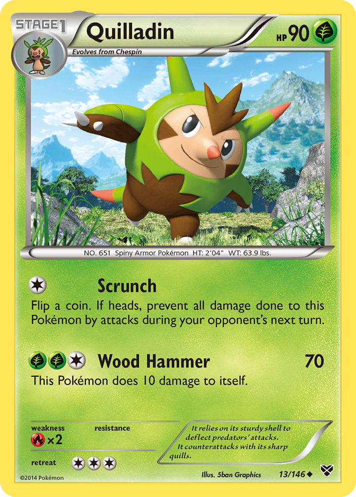 Quilladin (13/146) [XY: Base Set] | I Want That Stuff Brandon