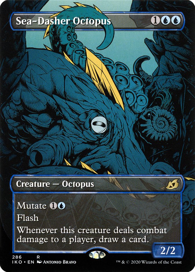 Sea-Dasher Octopus (Showcase) [Ikoria: Lair of Behemoths] | I Want That Stuff Brandon